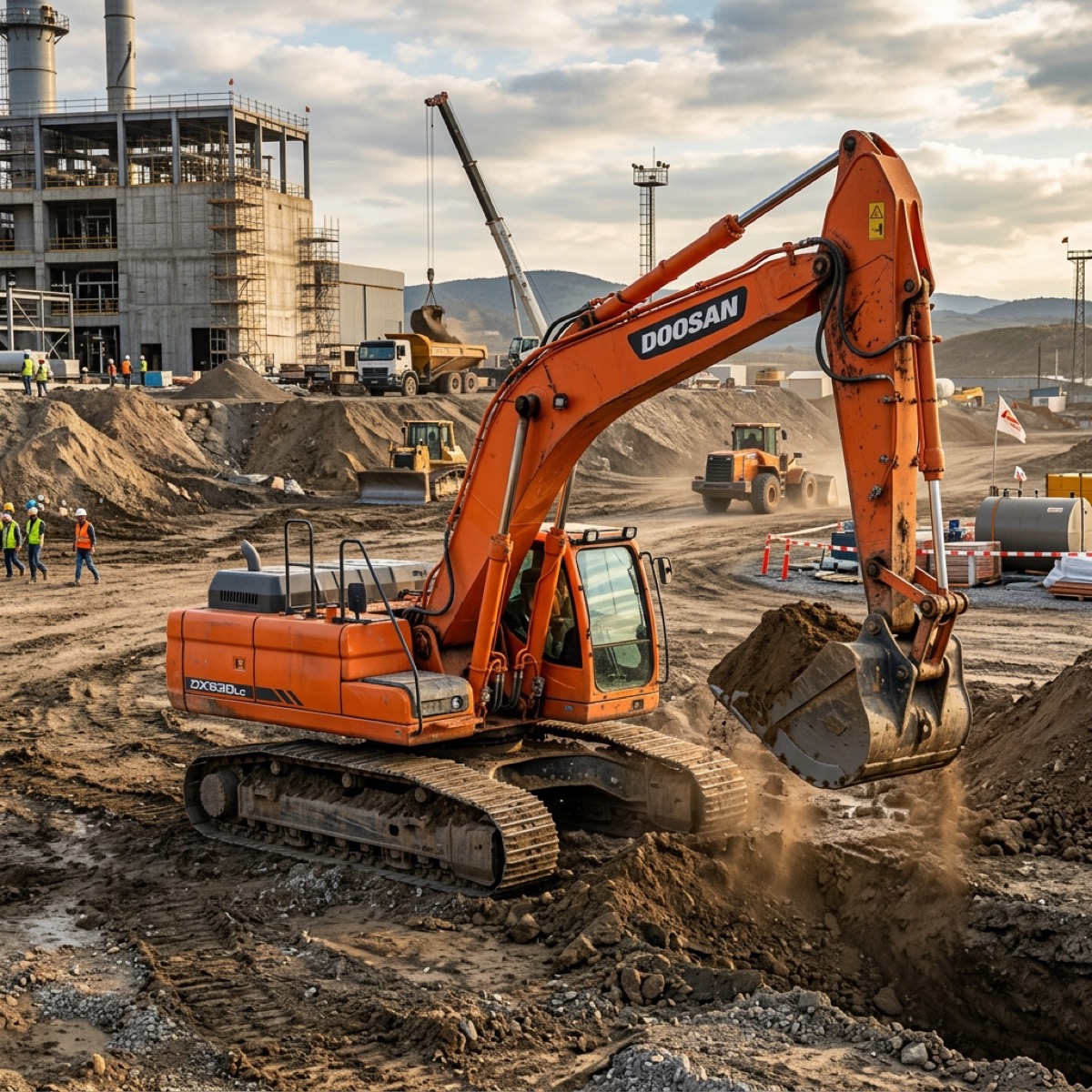 Koparka Doosan DX300 LC7