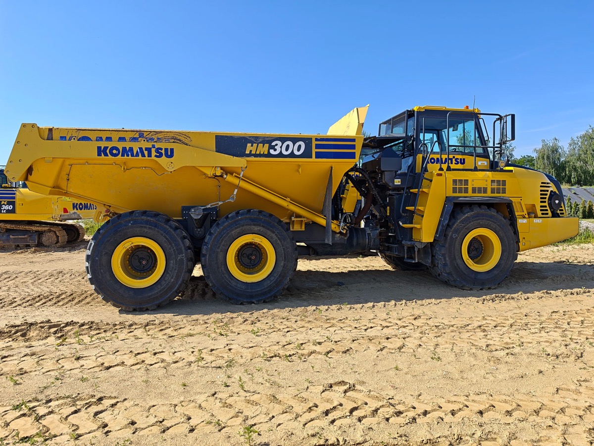 Komatsu HM300 detal 4