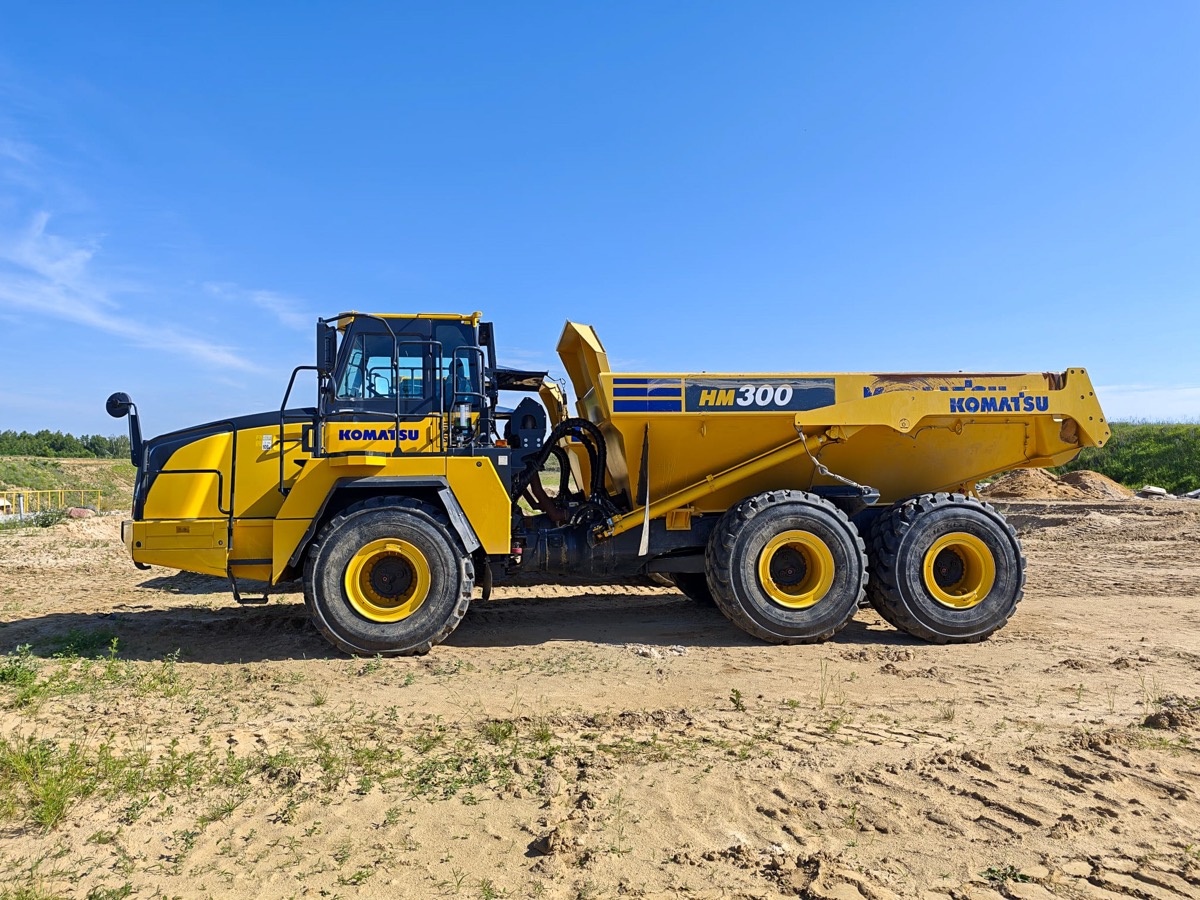 Komatsu HM300 detal 7