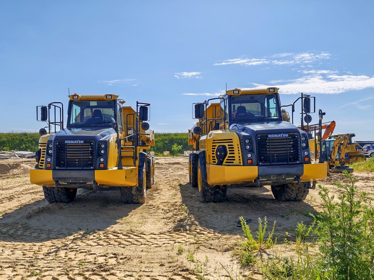 Komatsu HM300 detal 8