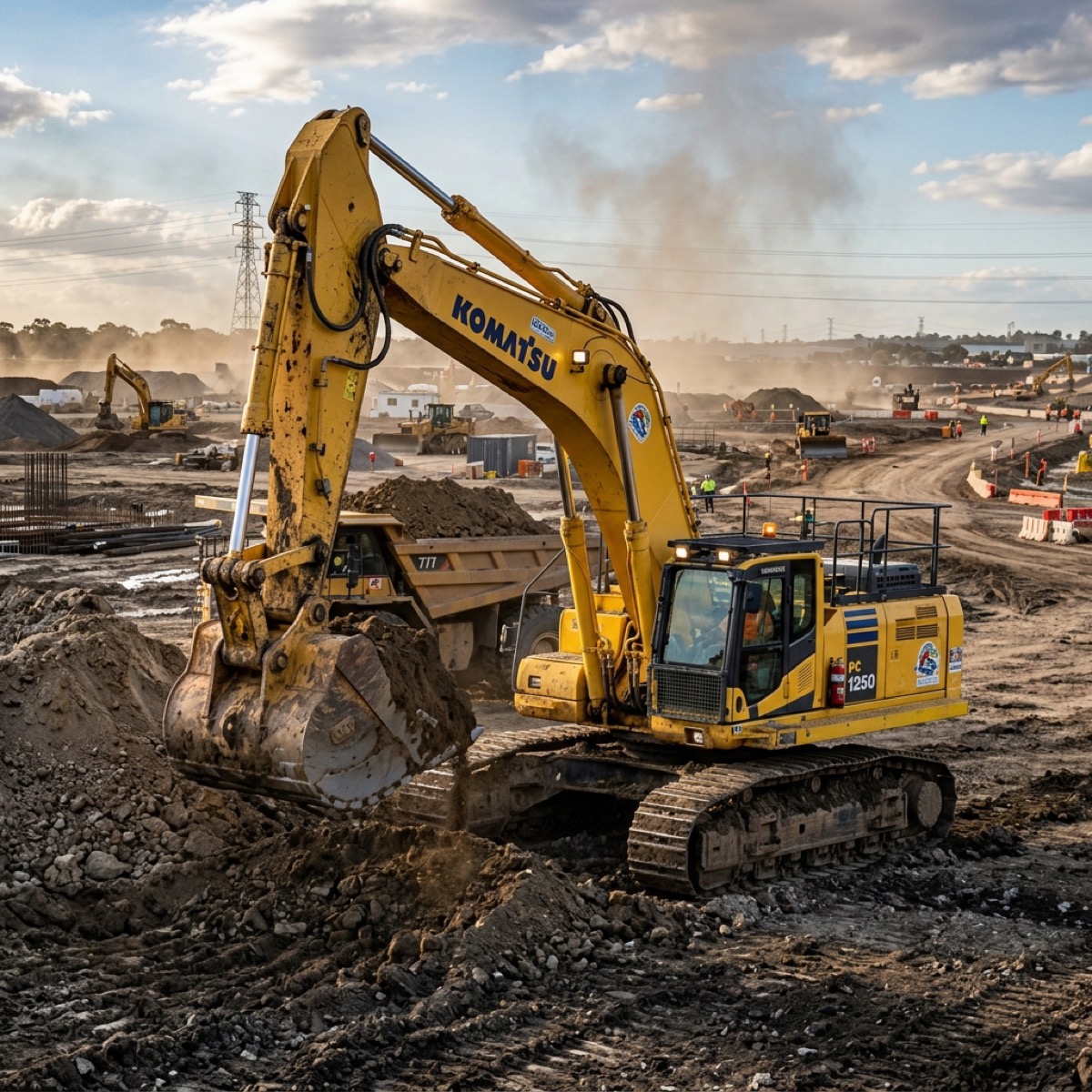 Koparka Komatsu PC360LC