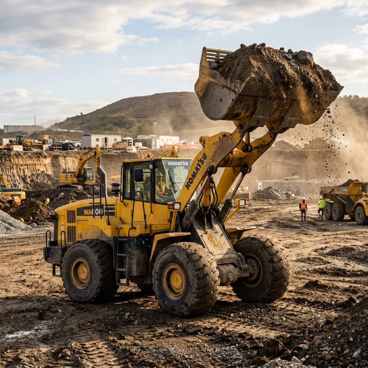 Ładowarka Komatsu WA475