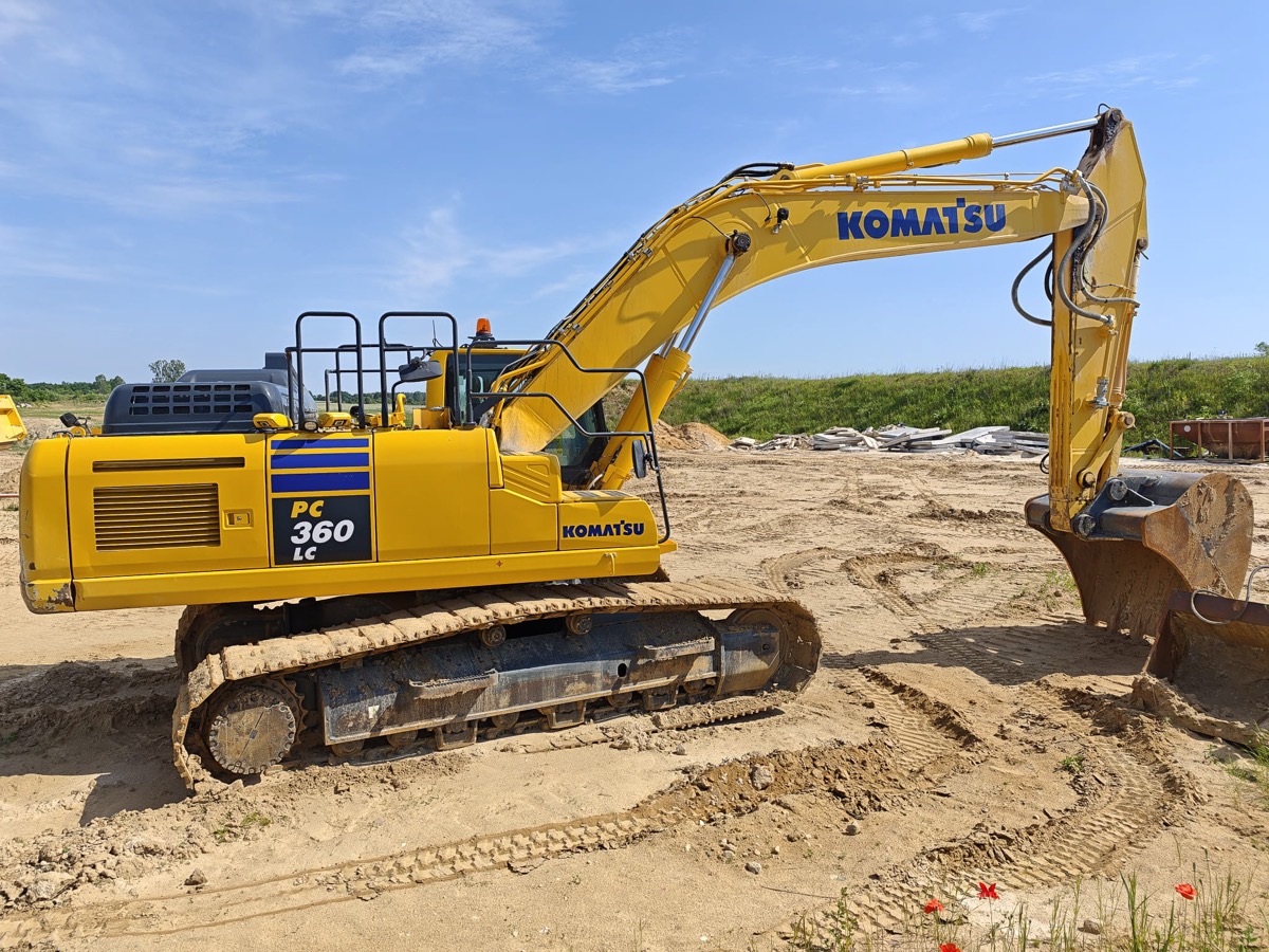 Komatsu PC360LC detal 2