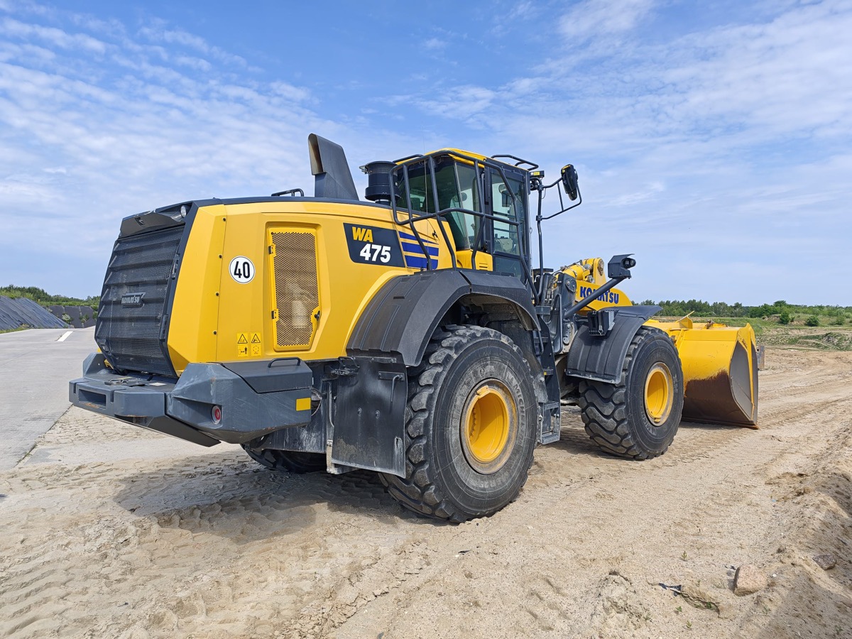 Komatsu WA475 detal 2